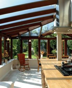 kitchen lean-to conservatory